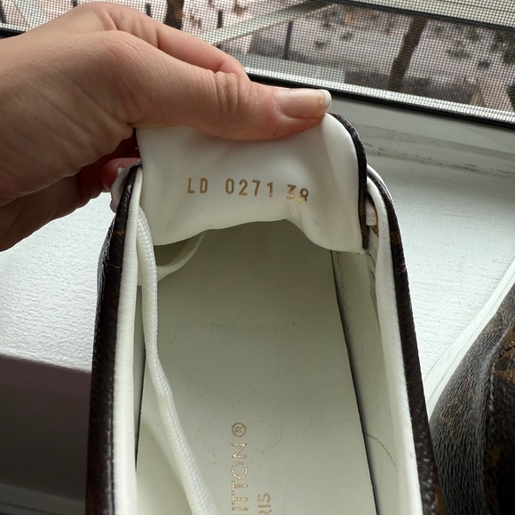 Louis Vuitton Monogramed Sneakers - Picture 5 of 6